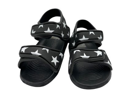 Dětské gumové sandály černé 1996C-D