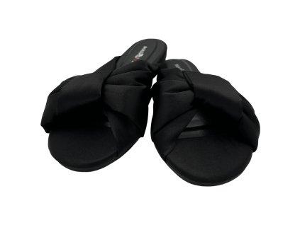 Dámské gumové pantofle černé 3962