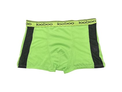 Pánské bavlněné boxer šortky zelené 6060