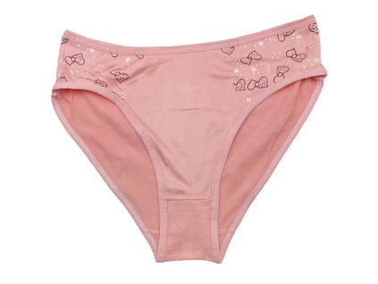 Dámské bambusové kalhotky růžové 6025