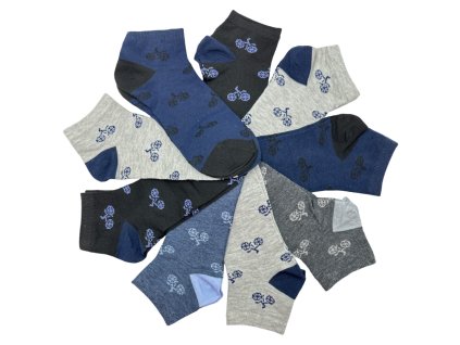 SET 9 Párů - Bavlněné ponožky PM5019