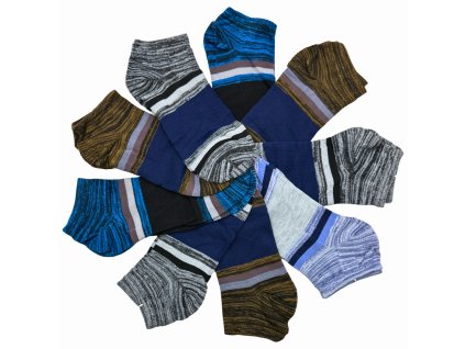 SET 9 Párů - Bavlněné ponožky SM584