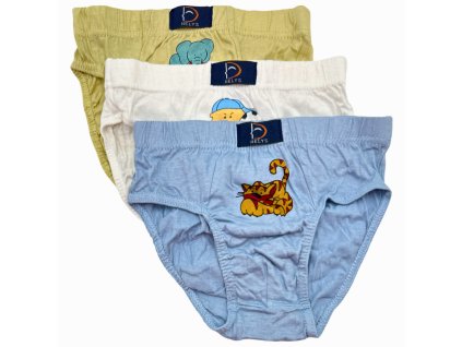 SET 3ks - Dětské bavlněné slipy 20904