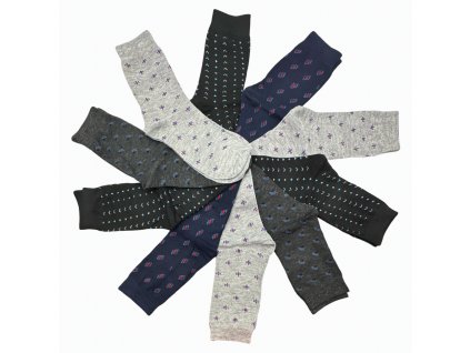 SET 10 Párů - Bavlněné ponožky ZC1017