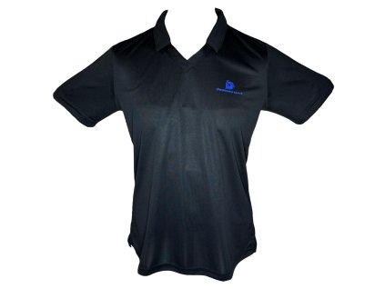 Pánské polo tričko černé 214