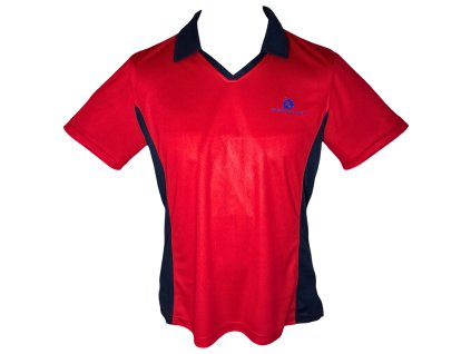 Pánské polo tričko červené 215