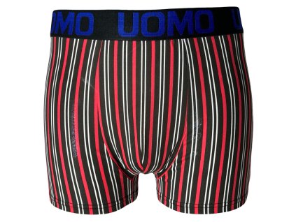Pánské elastické boxer šortky černé Z056