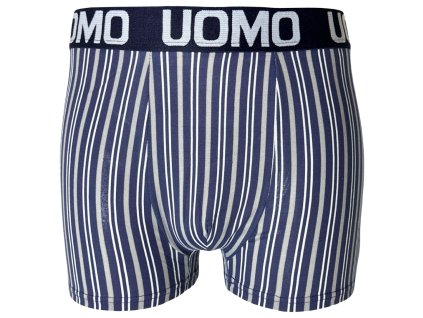 Pánské elastické boxer šortky modré Z056