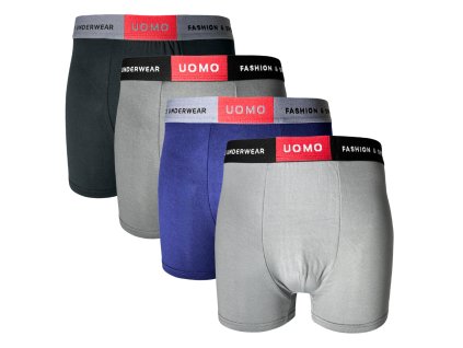 SET 4ks - Elastické boxer šortky Z057