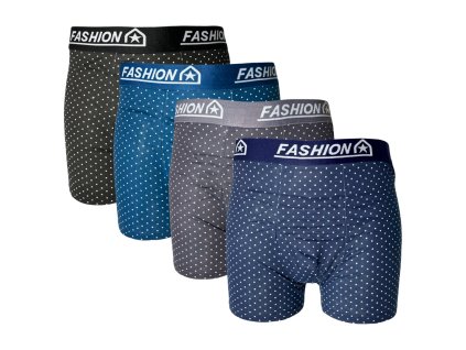 SET 4ks - Bambusové boxer šortky 6702