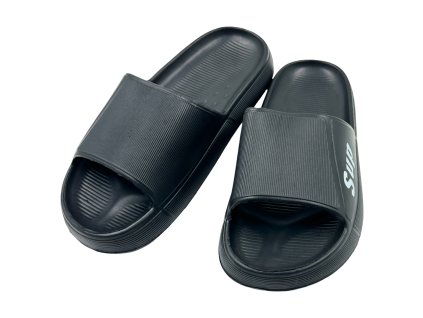 Pánské pantofle černé 010