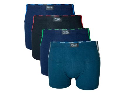 SET 4ks - Bavlněné boxer šortky T0253