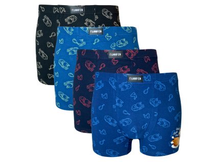 SET 4ks - Bavlněné boxer šortky G5118