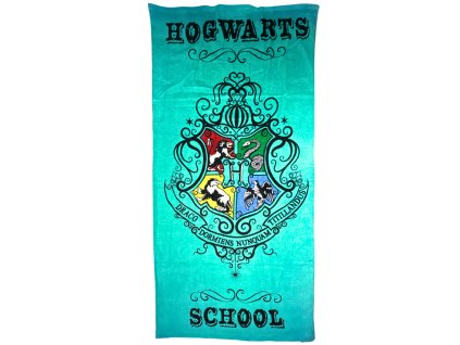 Dětská bavlněná osuška HOGWARTS 821-594