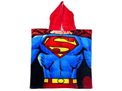 Dětské ručníkové pončo SUPERMAN 820-842