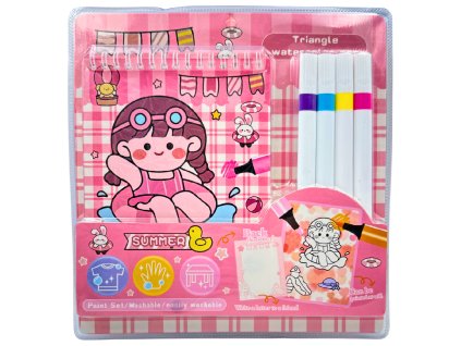 Sada na malování růžová 22076-17