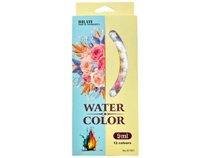 SET 12ks - Akvarelové barvy 9ml 21860-22