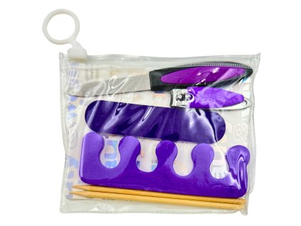 Sada na manikúru fialová 27282-9