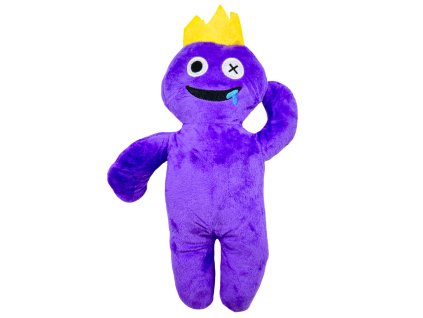 Plyšová hračka fialová PL060