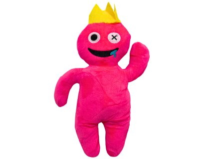 Plyšová hračka tmavě růžová PL060