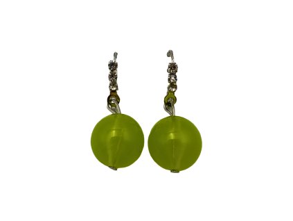 Náušnice zelené 10879