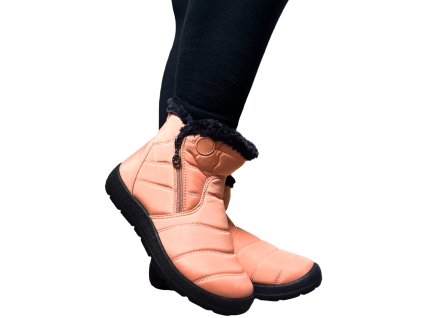 Dámské sněhule růžové 3001-8