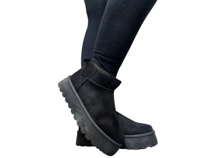 Dámské sněhule černé 5001-1