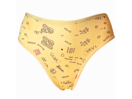 Dámské bambusové kalhotky béžové 6023