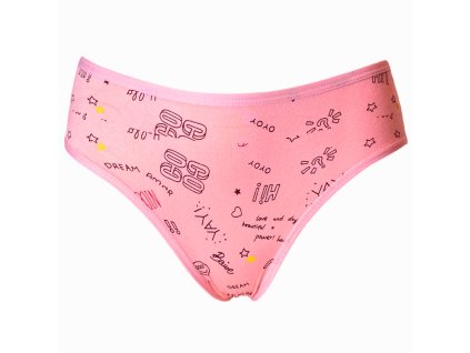 Dámské bambusové kalhotky růžové 6023