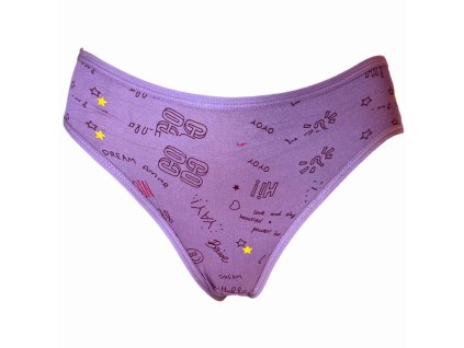 Dámské bambusové kalhotky tmavě fialové 6023