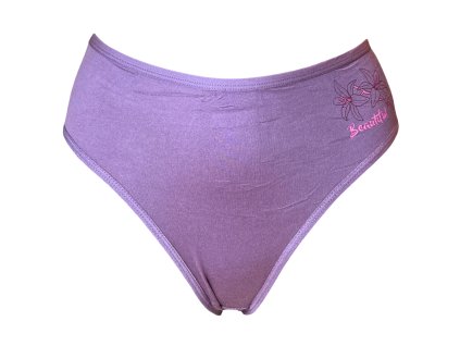 Dámské bambusové kalhotky fialové 6033