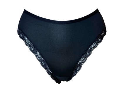 Dámské bambusové kalhotky černé 6005