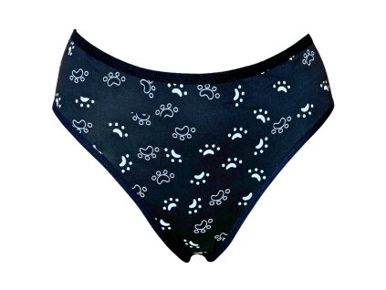 Dámské bambusové kalhotky černé 6024