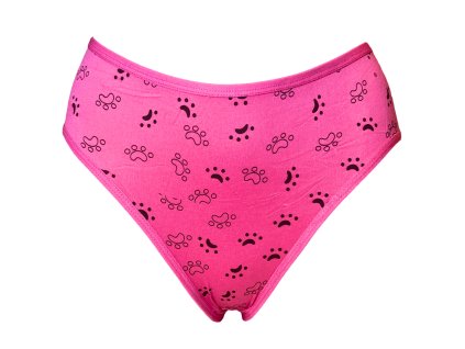 Dámské bambusové kalhotky tmavě růžové 6024