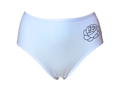 Dámské bambusové kalhotky bílé 1785