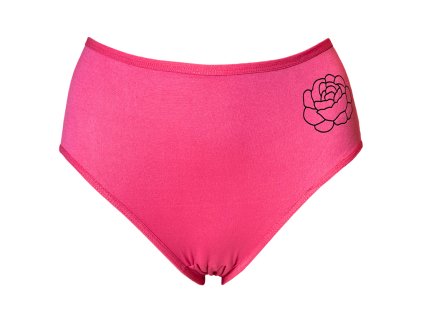 Dámské bambusové kalhotky tmavě růžové 1785