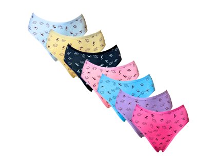 SET 7ks - Bambusové kalhotky 6024