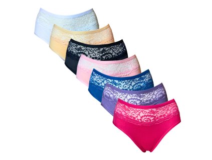 SET 7ks - Bambusové kalhotky 1015