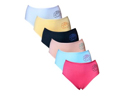 SET 6ks - Bambusové kalhotky 1785