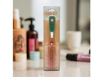 Kartáč na vlasy růžový 27168-4