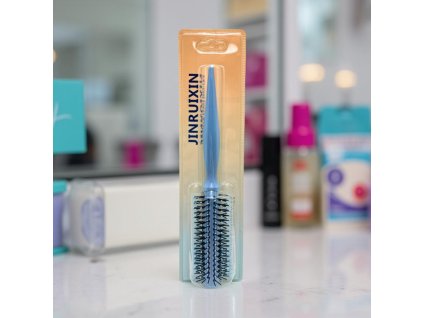 Kulatý kartáč na vlasy modrý 27168-5