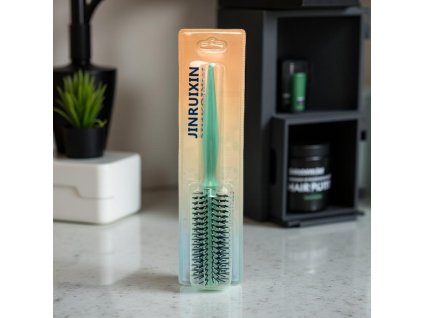 Kulatý kartáč na vlasy zelený 27168-5