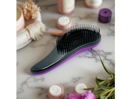 Kartáč na vlasy fialový 27168-6