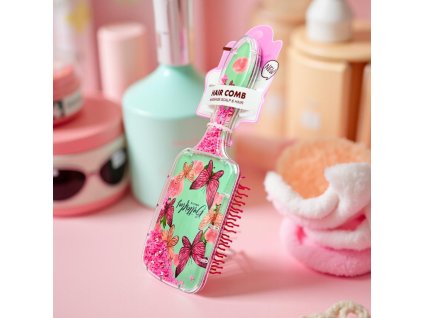 Kartáč na vlasy tyrkysový 27168-8.01