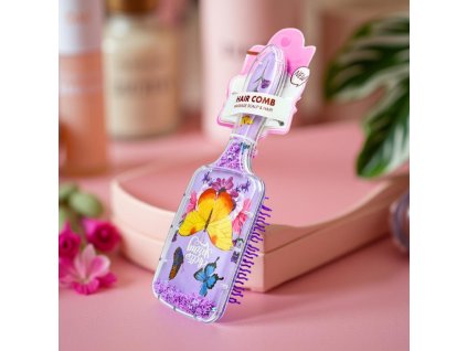 Kartáč na vlasy fialový 27168-8.01