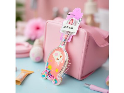 Kartáč na vlasy lososový 27168-7