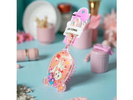 Kartáč na vlasy růžový 27168-7
