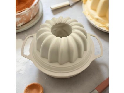 Silikonová forma na bábovku šedá 16030-17