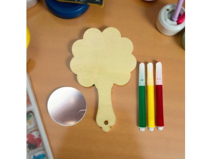DIY ruční dřevěné zrcátko 0846-37.02