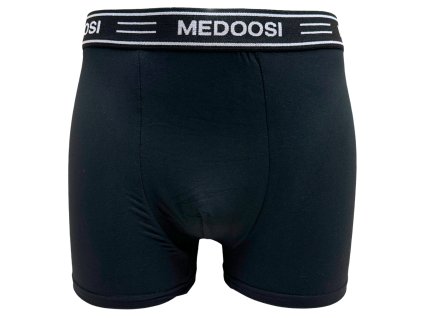 Pánské elastické boxer šortky černé Z045